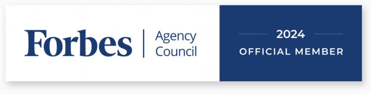 2024 Forbes Agency Council membership graphic